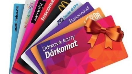 Vyhrajte poukázku v hodnotě 1 000 Kč od Dárkomatu dle vašeho výběru!