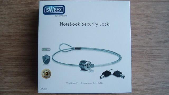 Nový bezpečnostní lankový zámek na klíč pro notebooky