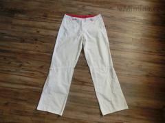 Bílé dlouhé sportovní kalhoty RVC Sportwear outdoo