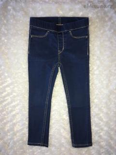 Modré Leggins rifle/džíny H&M
