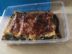 špenátové lasagne