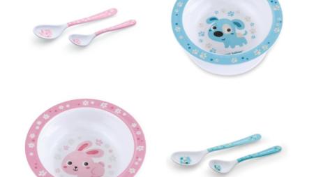 Vyhrajte set designového melaminového dětského nádobí od Canpol babies