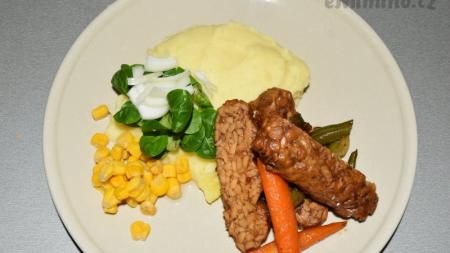 Tempeh s fazolkami