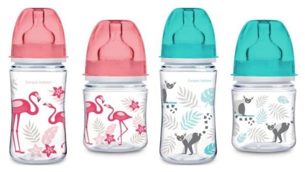 Canpol babies Láhev se širokým hrdlem JUNGLE