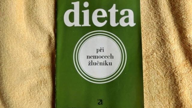 Dieta při nemocech žlučníku kniha příručka