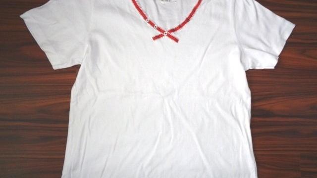 Krásné bílé bavlněné tričko - XL/XXL