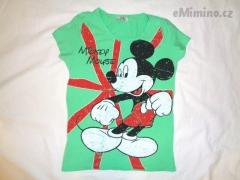 Super zelené tričko s Mickym