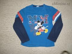 Tričko s dlouhým rukávem, Mickey tmavě modré
