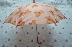 Dětský dívčí deštník deštníček Happy rain Vintage