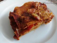 lasagne ze zbytků zeleniny