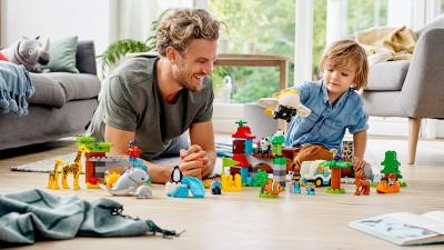 Objevujte, bavte se, učte. Zdroj: LEGO DUPLO.