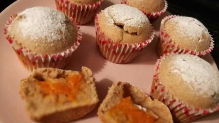 Muffiny s meruňkou