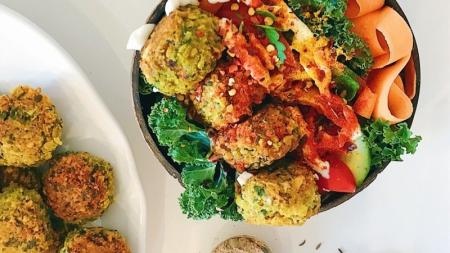 Falafel s kurkumou
