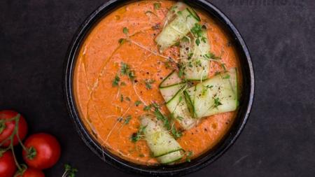 Rajčatové gazpacho