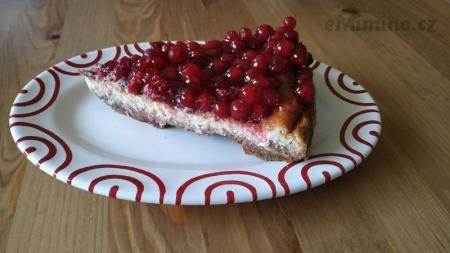 Rybízový cheesecake se želatinou