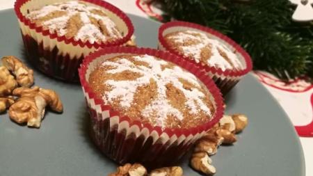 Ořechovo-medové muffiny