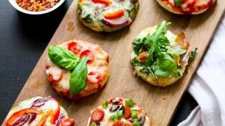 Mini pizza kolečka