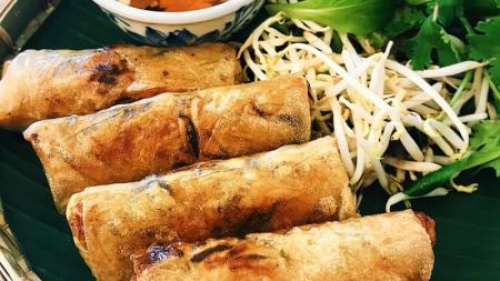 Vietnamské smažené závitky bez masa