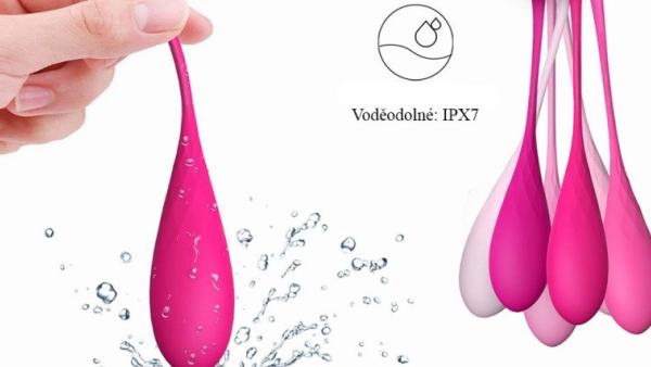 Vaginální činky Femmefit Pelvic 6 různých velikostí. Zdroj: Sexshopik.cz.