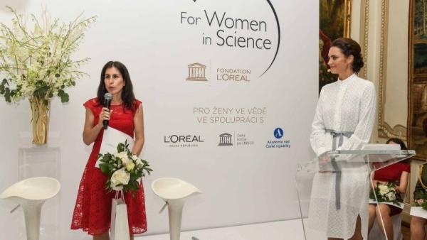L´oreal podporuje ženy ve vědě. Zdroj: archiv Silvie Rimpelové