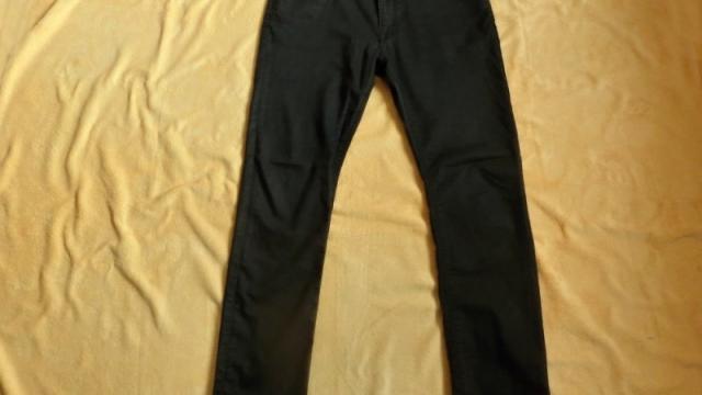 Černé pánské slim fit kalhoty džíny jeansy Celio