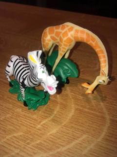 Sada 4 figurek z oblíbeného animáku Madagaskar