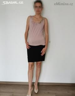 Elegantni tehotenska pouzdrova sukne H&M vel. 42