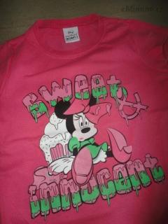 Krásné triko DISNEY, kolekce MINNIE MOUSE, vel. 4/5