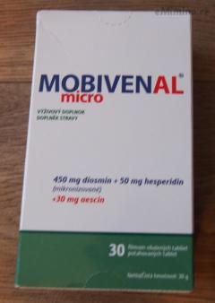 doplněk výživy Mobivenal micro -na  křeč.žíly a hemeroidy