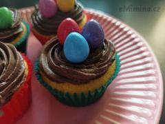 vanalikové muffiny a krém z mascarpone 
