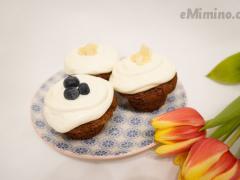 Zdravé mrkvové muffiny