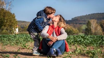 Kristina tráví se synem hodně času v přírodě. Zdroj: Kristina Šedivá.