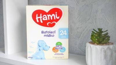 Vyhrajte jeden z deseti balíčků batolecích mlék Hami