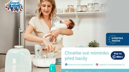 3. den: Vyhrajte sterilizátor Canpol babies a chraňte své miminko před bacily