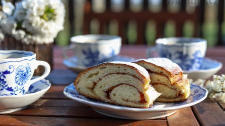 Nejlepší skořicový kynutý závin postup – recept od babičky