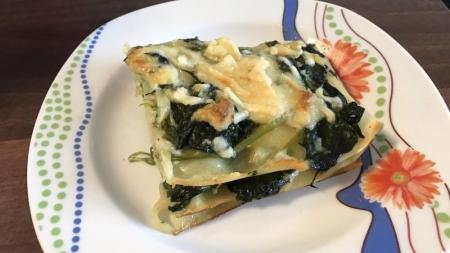 Jednoduché špenátové lasagne: recept pro začátečníka