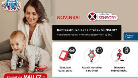 Den druhý: Vyhrajte kontrastní edukativní knížku SENSORY