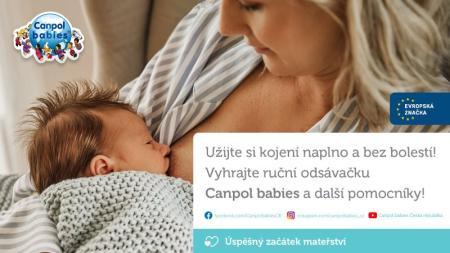 5. den: Užijte si kojení naplno a bez bolesti. Vyhrajte ruční odsávačku