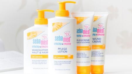 Vyhrajte jeden ze 4 balíčků kosmetiky Baby sebamed s měsíčkem