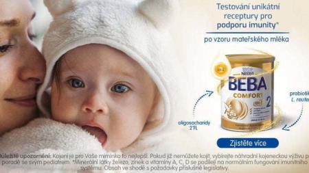 120 čtenářek vyzkoušelo kojeneckou výživu BEBA COMFORT. Jak s ní byly spokojené?
