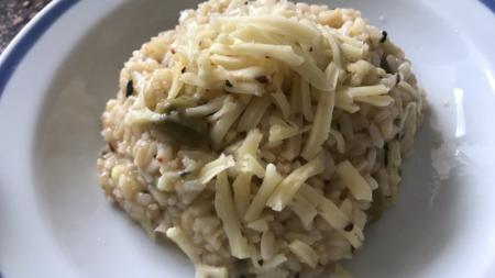 Recept na cuketové rizoto bez masa