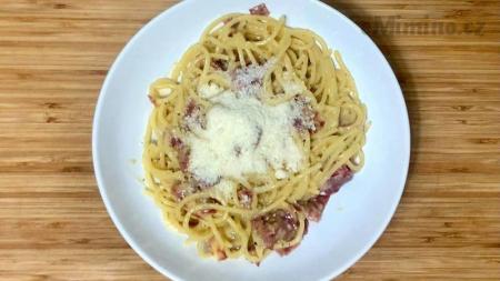 Špagety carbonara tradiční recept