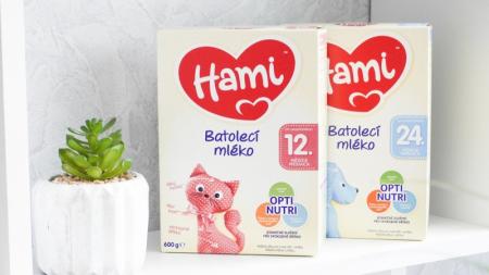 Testování s Hami: Rozdáváme 80 batolecích mlék s výbornou chutí