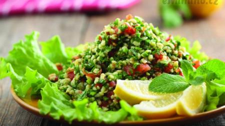Tabouleh - salát z bulguru a zeleniny