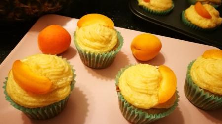 Meruňkové cupcaky