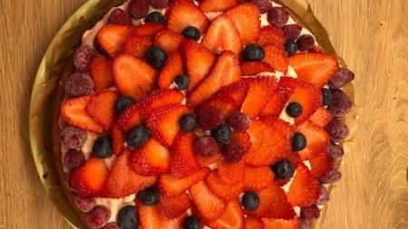 Nejjednodušší ovocný cheescake