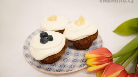 Zdravé mrkvové cupcaky, které chutnají i dětem