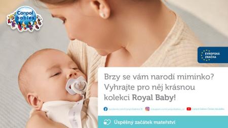 1. den: Brzy se vám narodí miminko? Vyhrajte pro něj krásnou kolekci Royal Baby