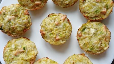 Slané muffinky s bramborem