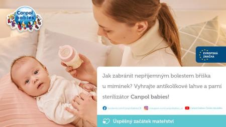 3. den: Konec bolavým bříškům: Vyhrajte antikolikové lahve a parní sterilizátor